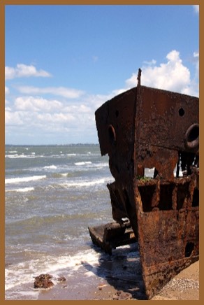 What is Corrosion-Rusted Ship